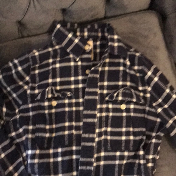 Men’s Hollister XL plaid flannel button down - Picture 1 of 3